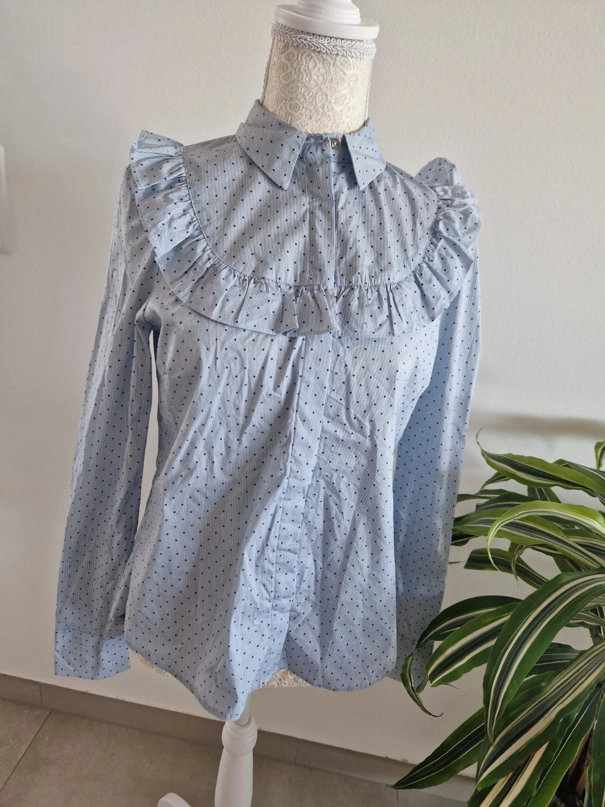 Chemise à pois - 34 - H&M